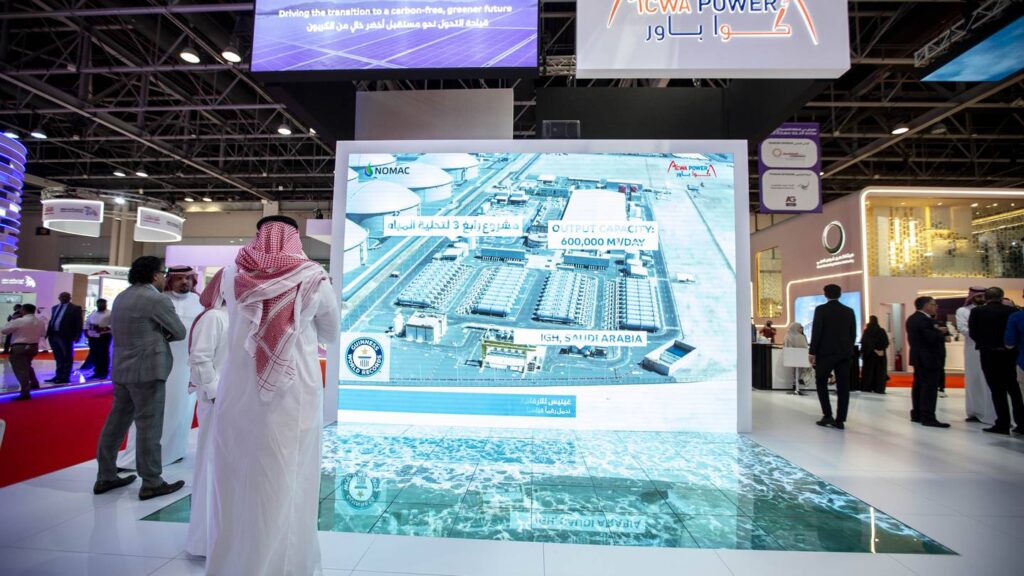 Acwa Power of Saudi Arabia aims to reach 120 gigawatts of power capacity during the next ten years