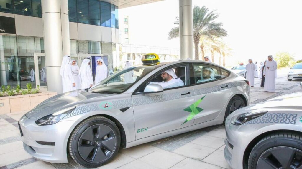 ITC deploys a number of Tesla electric taxis