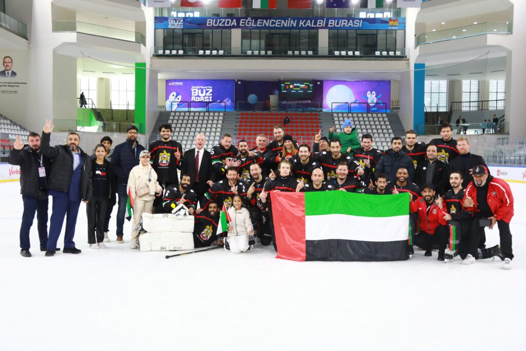 UAE wins 2023 IIHF Ice Hockey World Championship Division II – Group B UAE wins 2023 IIHF Ice Hockey World Championship Division II - Group B