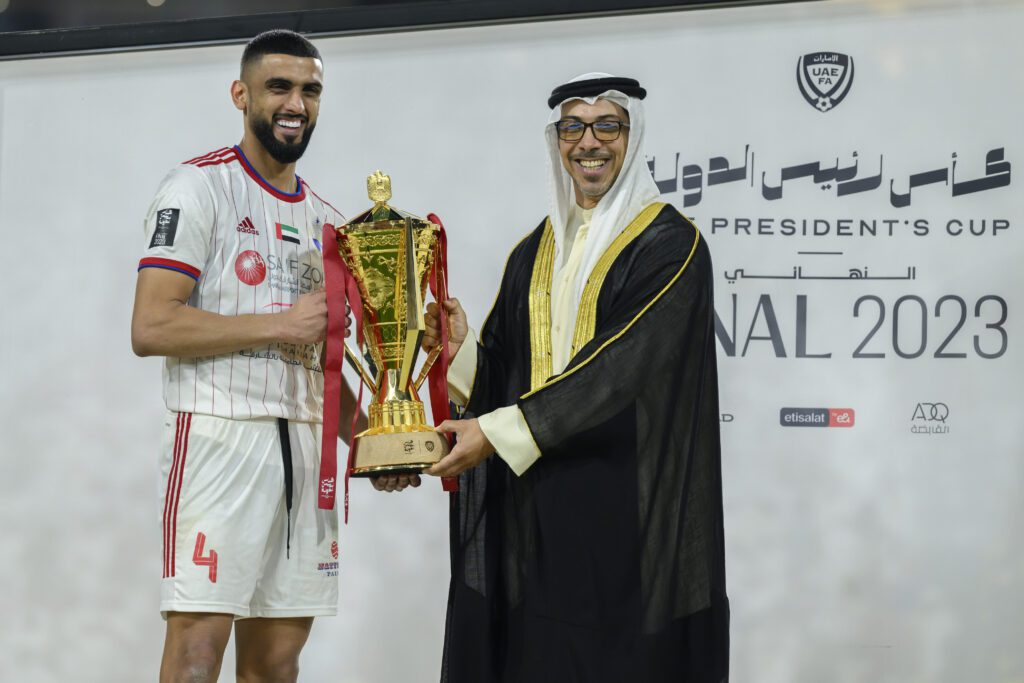 Sheikh Mansour bin Zayed crowns Sharjah FC as champion of UAE President’s Cup