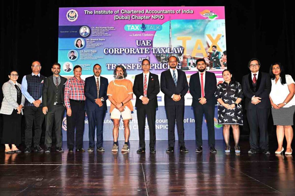 UAE Corporate Tax: ICAI Dubai Chapter Holds "Tax Talk"