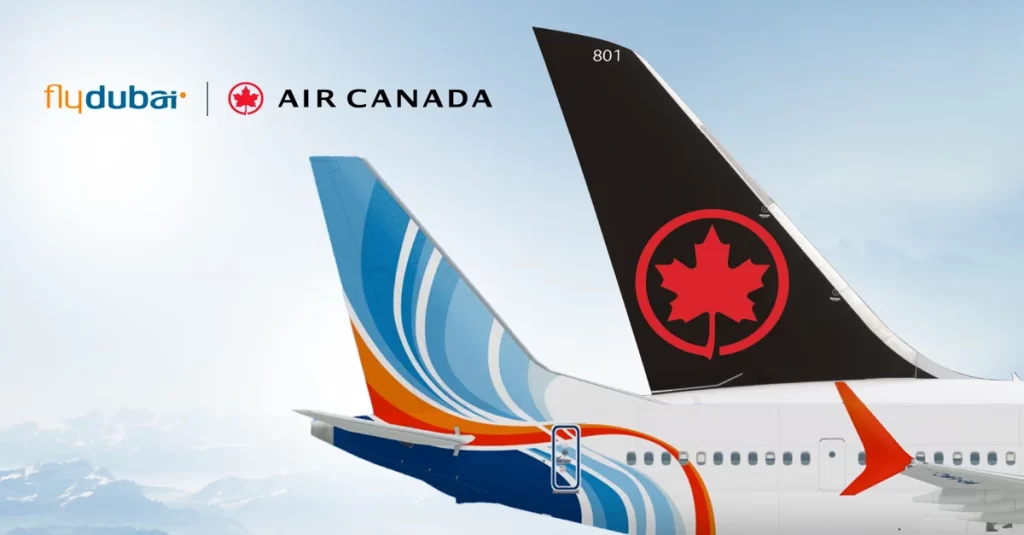 Flydubai and Air Canada to Enhance Global Connectivity