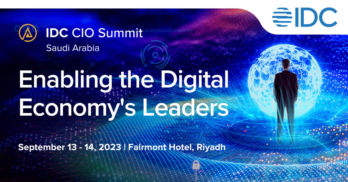 IDC Saudi Arabia CIO Summit