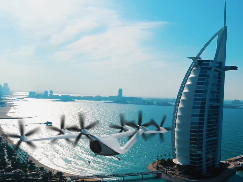 Dubai’s Flying Taxis: DXB to Palm Jumeirah in 6 Minutes Dubai's Flying Taxis: DXB to Palm Jumeirah in 6 Minutes