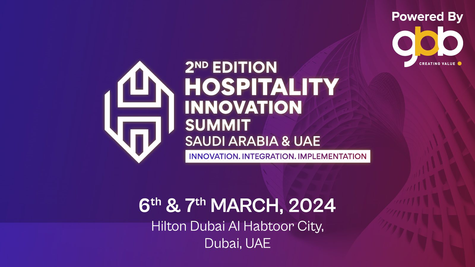 2nd Edition Hospitality Innovation Summit 2024