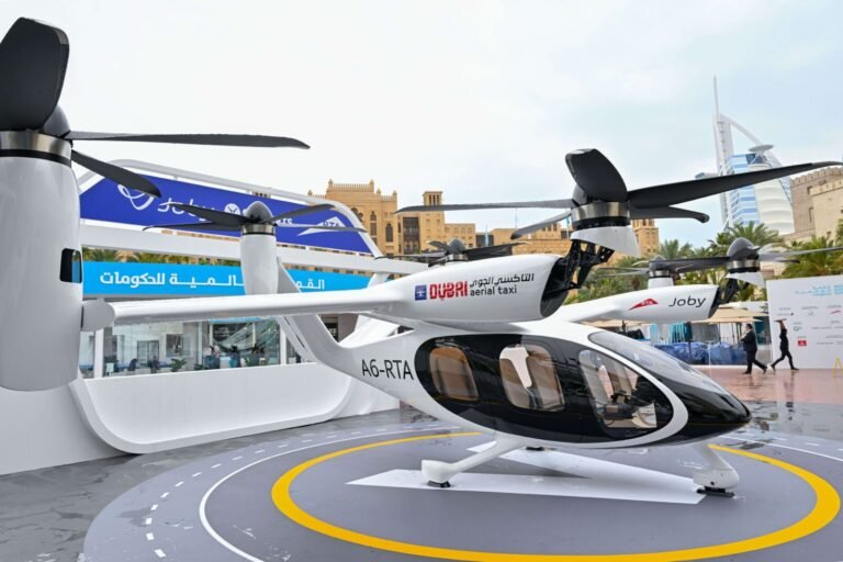 Dubai Flying Taxis Set to Launch in 2026