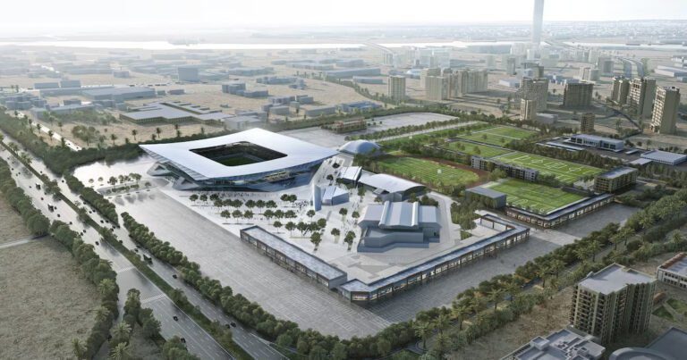 Sheikh Hamdan Approves Plans for Twin Dubai Football Stadiums