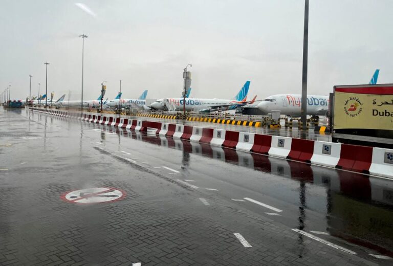 UAE Flights Disrupted by Severe Weather: Diversions and Cancellations Reported