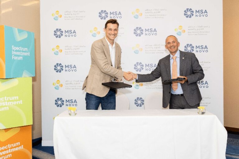 MSA Novo Partners with KAUST to Boost Saudi Tech Startups MSA Novo Partners with KAUST to Boost Saudi Tech Startups