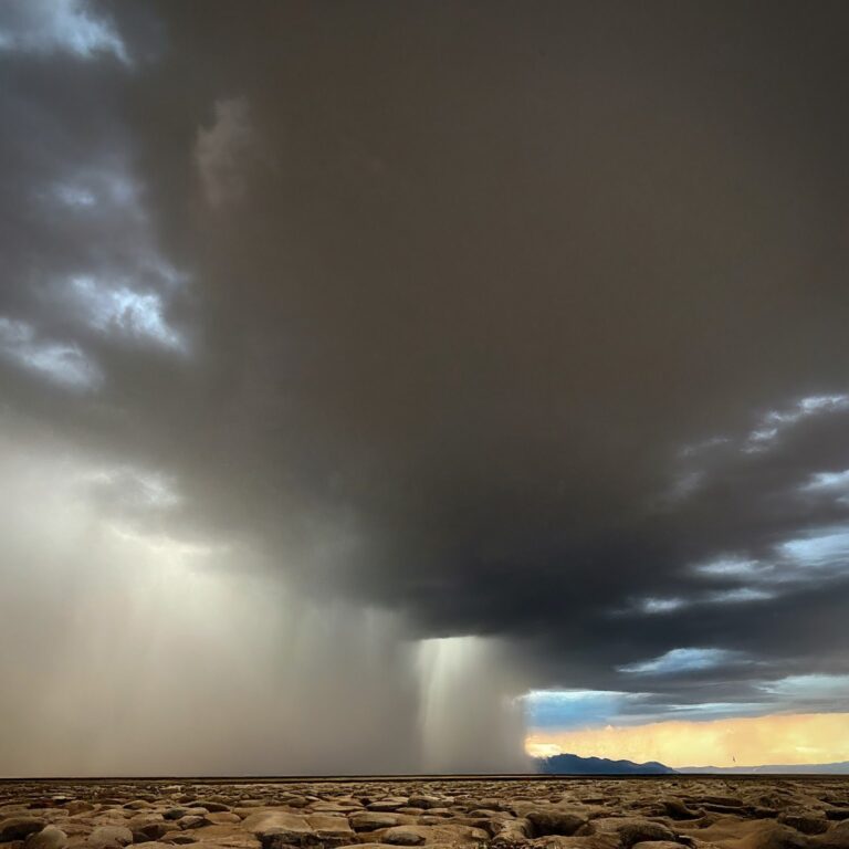 Rain Expected Until August 8; Residents Warned of Blowing Dust