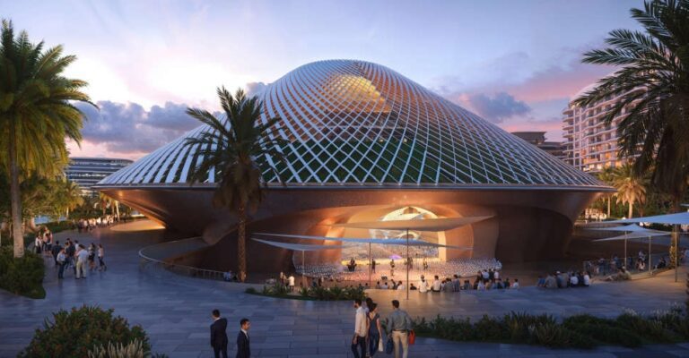 Mohammed bin Rashid Reviews Cultural District Project in Dubai South