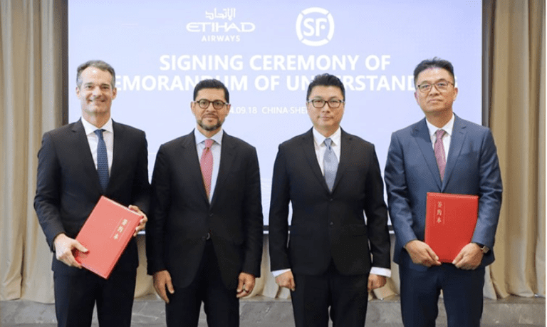 Etihad Cargo SF Airlines Partner to Boost UAE-China Trade