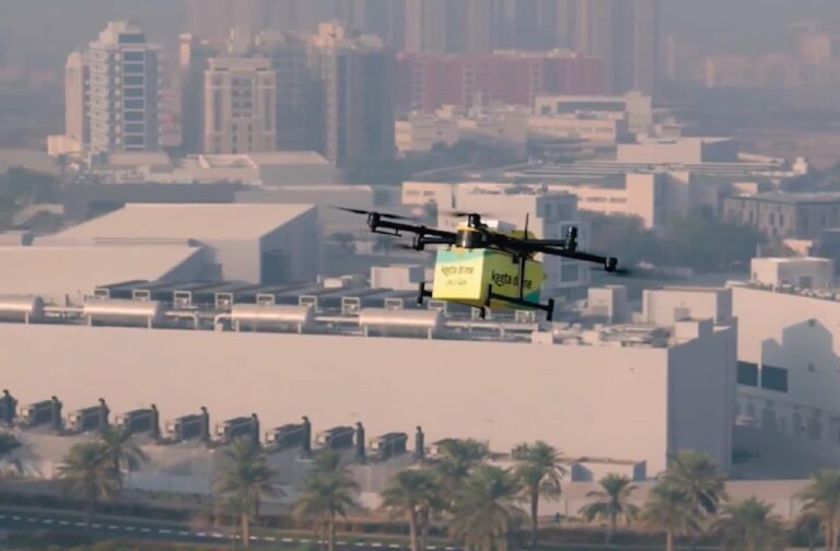 Drone Delivery System Launched in Dubai, Sheikh Hamdan Places First Order