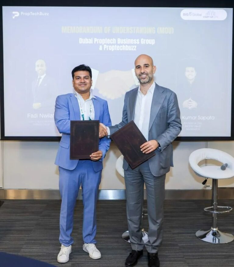 PropTechBuzz and Dubai PropTech Business Group Join Hands to Boost Global PropTech Innovation