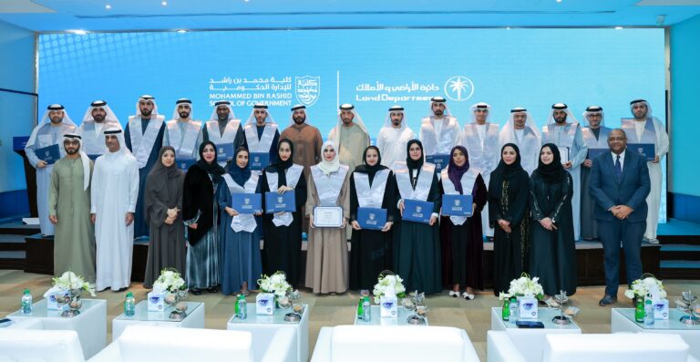 Mohammed bin Khalifa Al Maktoum attends the graduation of 18 leaders from Dubai Land Department’s ‘Real Estate Leadership Programme’ Mohammed bin Khalifa Al Maktoum attends the graduation of 18 leaders from Dubai Land Department’s ‘Real Estate Leadership Programme’