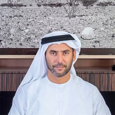 Portrait of Abdulla Saeed Juma Al Naboodah in formal attire, showcasing his leadership and professionalism.