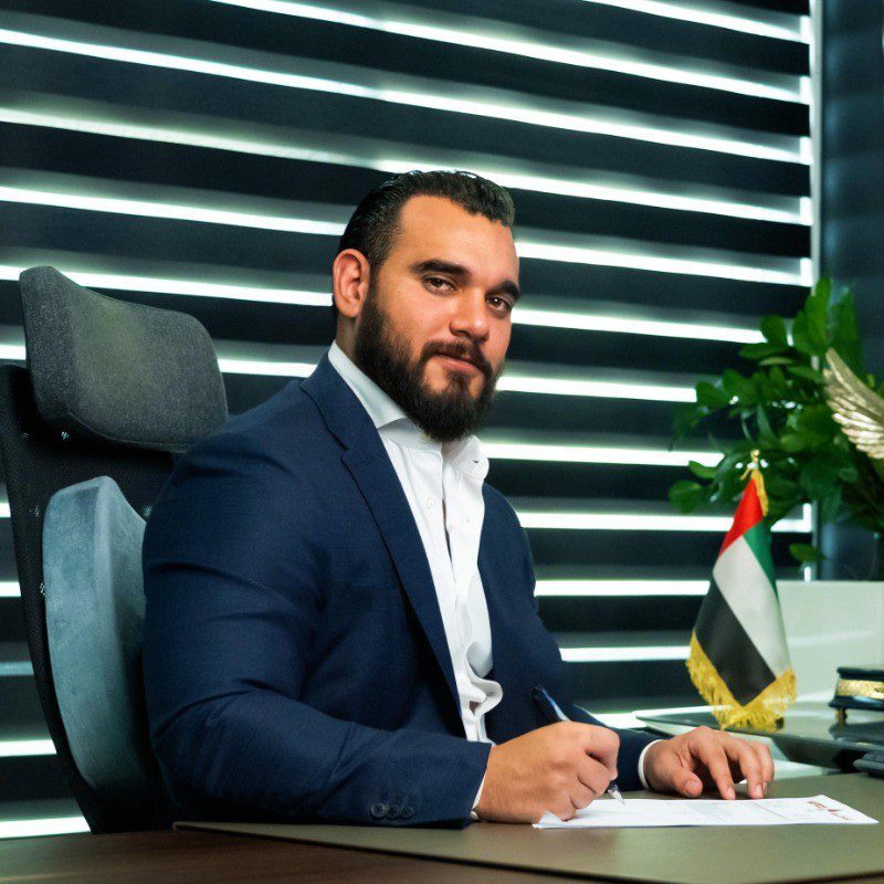 Portrait of Ahmed Khalid Al Khatib in formal attire, representing his leadership in international safety and innovation.