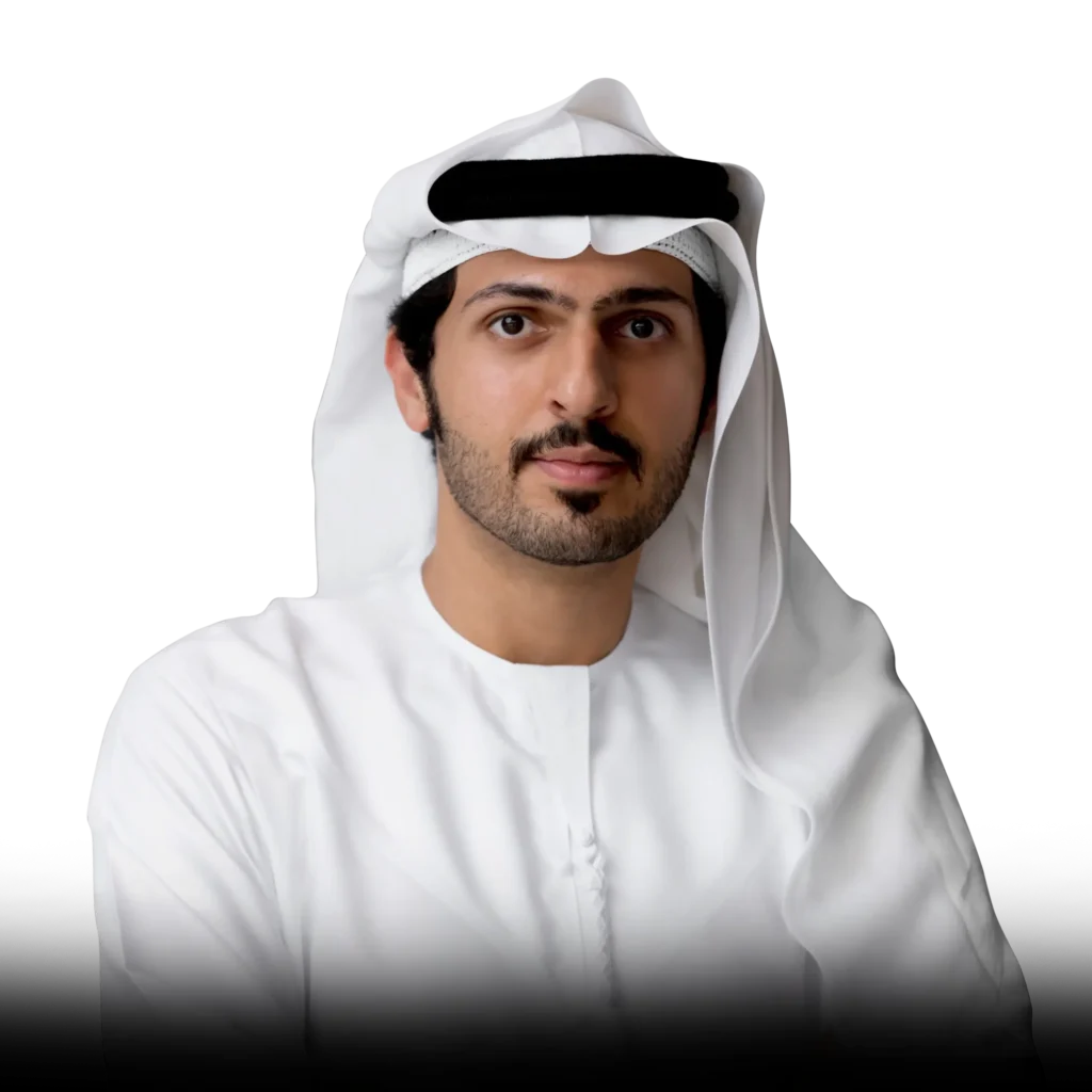 Portrait of Muhammad BinGhatti in formal attire, representing his innovative leadership in luxury real estate.
