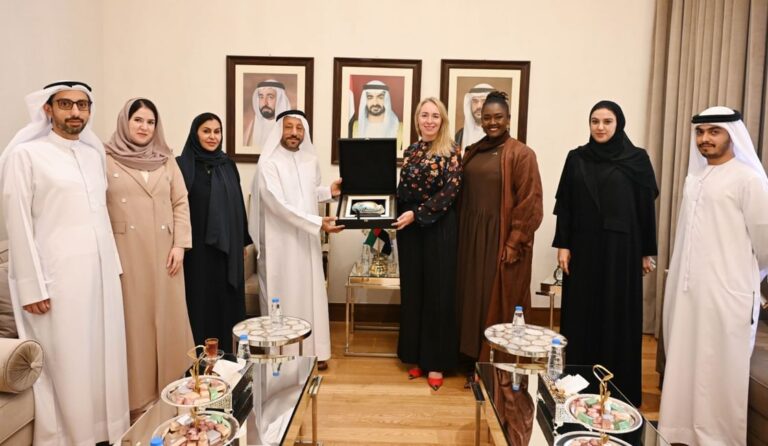 Sharjah and Estonia discuss boosting trade and innovation partnerships.