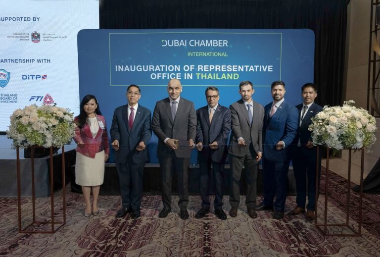Dubai Chamber Opens 36th Global Office in Bangkok to Boost Trade