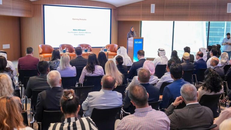 Dubai Chamber meeting discussing CEPA strategy