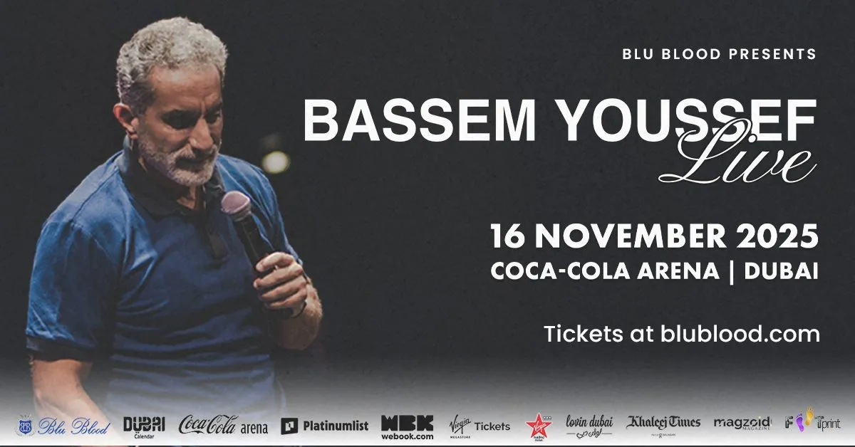 Bassem Youssef Live in Dubai