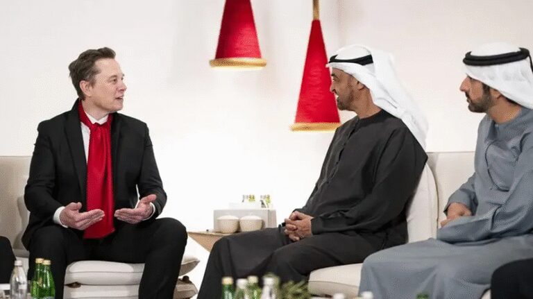 UAE President meets Elon Musk during official meeting bilateral discussion