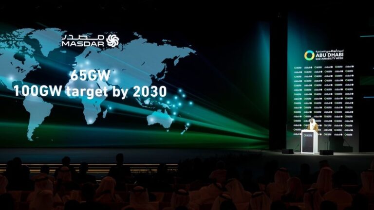 Masdar to invest up to $35bn as capacity reaches 65GW