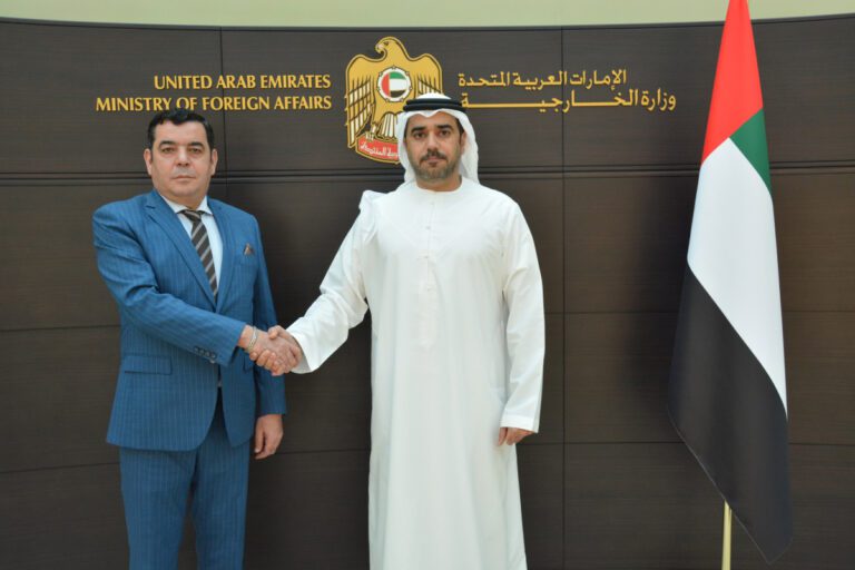 MoFA Dubai Deputy Director Receives Credentials from Central African Republic Consul General