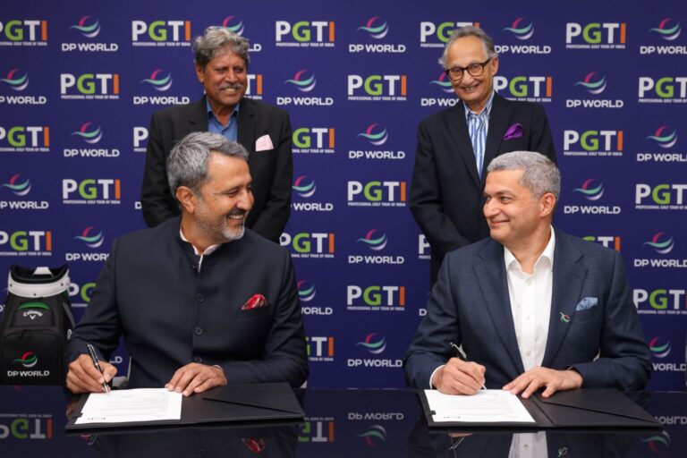 DP World Becomes Title Sponsor of India’s Domestic Golf Tour