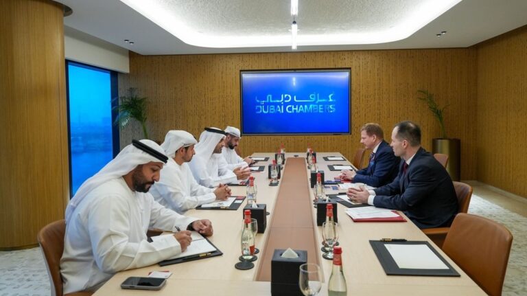 Dubai Chambers discusses trade and investment opportunities with Prague Chamber