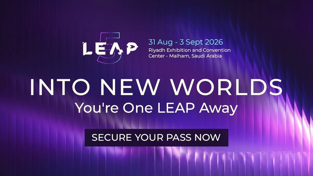 LEAP 5 the world’s most attended technology event returns to Riyadh taking global tech into new worlds showing LEAP 5 Riyadh technology event
