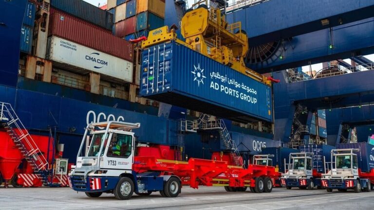 AD Ports Group signs deal to explore Romania port investment showing AD Ports Romania port investment agreement