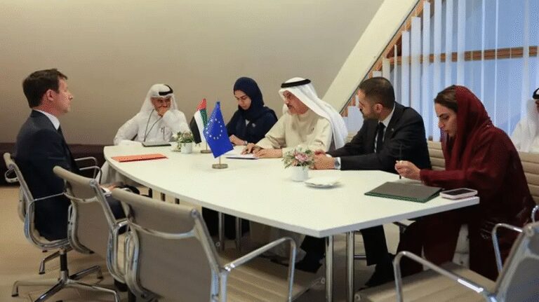 UAE Says Iran War is Accelerating Gulf Trade Corridor Diversification UAE says Iran war is accelerating Gulf trade corridor diversification showing UAE trade diversification strategy amid Iran conflict and alternative logistics routes