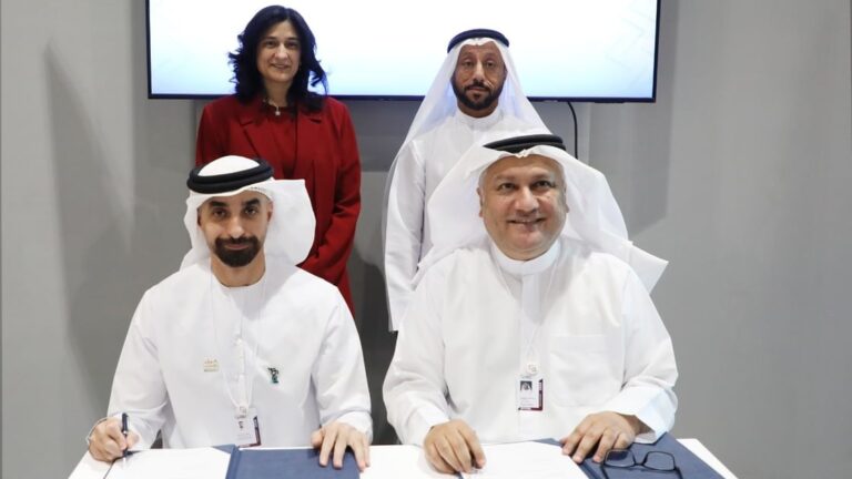 Sharjah Chamber Emirates Growth Fund sign MoU to boost SME financing showing SME financing agreement and business funding support